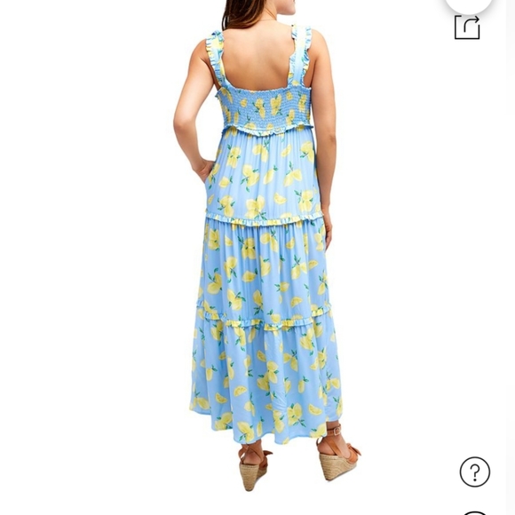 Nom Lemon Maternity/Nursing Dress - Picture 4 of 6